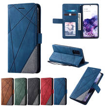 Роскошный кожаный чехол для Samsung Galaxy A51 A20 A30 A40 A50 A70 A71 Note 9 10 S7 Edge S8 S9 S10 Plus S20 Ultra Flip Wallet Cover 2024 - купить недорого