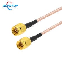 10pcs SMA Male to SMA Male RG316 RF Coaxial Cable WiFi Router Wireless Network Card Antenna Jumper Cable Custom Cable Wholesales 2024 - buy cheap