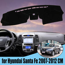 For Hyundai Santa Fe 2007-2012 CM Anti-Slip Mat Dashboard Cover Pad Sunshade Dashmat Car Accessories Rug 2024 - buy cheap