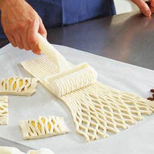 Инструмент для выпечки приготовления пищи для выпечки сетка роликовые пироги резак кухонные гаджеты для дома креативные пластиковые инструменты для выпечки 2024 - купить недорого