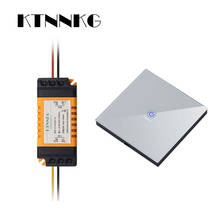 KTNNKG-interruptor inalámbrico de empuje inteligente, luz RF, Control remoto, receptor de 2/3 V y 433 V con lámpara de techo RF táctil, 1/110 gang, 220 Mhz 2024 - compra barato