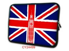 Чехол с флагом Великобритании для ноутбука, сумка-чехол для ноутбука Macbook Air 11 13 12 14 15 13,3 15,6 17 для Lenovo ASUS/Surface Pro 3 Pro 4 2024 - купить недорого