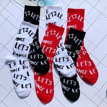 Men's and Women's Street Tide Ins Tube Alphabet Movement Hip Hop Street College Style European and American Cotton Socks 2024 - buy cheap