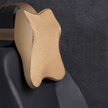 Регулируемая Автомобильная подушка для шеи, 3D подушка для подголовника с эффектом памяти, дорожная подушка для шеи с держателем для сиденья, новая подушка 2024 - купить недорого