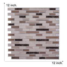 Vividtiles Big Size  Waterproof Sticker Wallpaper Peel Kitchen Wall Tiles  3D Brick Effect Tiles - Sheet 2024 - buy cheap