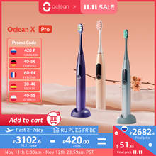 Global Version Oclean X Pro Sonic Electric Toothbrush Adult IPX7 Ultrasonic automatic Fast Charge Tooth Brush With Touch Screen 2024 - buy cheap