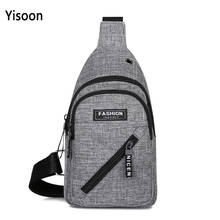 Sacos de ombro para homens anti roubo cintura saco masculino crossbody fone ouvido saco peito saco escola verão mensageiro saco 2020 nova chegada 2024 - compre barato