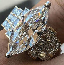 Женское модное мозаичное кольцо «конский глаз», ювелирное изделие, кольцо, подарок, лидер продаж, Новинка 2024 - купить недорого