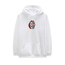 New Hoodies Men La Casa De Papel Autumn Harajuku Hip Hop Joker Money Heist TV Printed Sweatshirt Fashion Male Sudadera Hombre 2024 - buy cheap