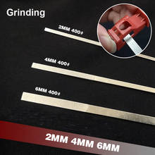 Model Detailing Polishing Tools Metal Extremely Thin Blades Files 2/4/6MM 2024 - buy cheap