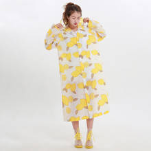 Eva  Rain Coat  New Style for Both Men and Women Adult Raincoat Poncho Walk Raincoat Hooded Womens Raincoat 2024 - buy cheap