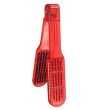 ABRA-Salon Style Hairdressing Bristle Hair Straightening Brush Comb Double Clamp Comb 2024 - buy cheap