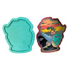 Afro Female Rolling Tray Epoxy Resin Mold Goddess DIY Fruit Plate Silicone Mould X6HE 2024 - buy cheap