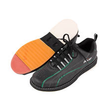 Мужская обувь для боулинга, нескользящая подошва, профессиональная спортивная обувь для мужчин, дышащие кроссовки для фитнеса, тренировок, Большие европейские размеры 38-46 2024 - купить недорого
