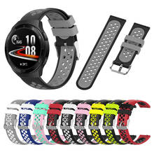 Watchstrap band For Huawei watch GT 2e / GT2 46mm Sport silicoe Wristband For Garmin Vivoactive 4 Wrist strap bracelet 22mm 2024 - buy cheap