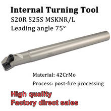 S20R MSKNR MSKNL 12 White Internal Turning Tool CNC Tool Holder For SNMG120404 SNMG120408 Carbide Inserts CNC Lathe Cutter Tools 2024 - buy cheap