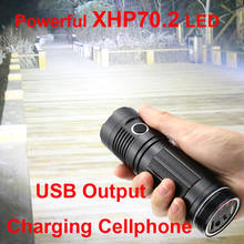 JKK03 XHP70.2 XHP50.2 powerful LED Flashlight Power Bank Torch USB charging Flashlight high lumen Hard Light Lamp 2024 - buy cheap