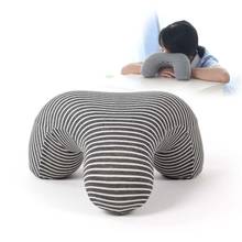 Compact Size Comfortable Office Lunch Desk Break  Cushion Pillow Hollow Design Breathable Power Lazy Nap Pillow 2024 - buy cheap