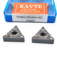 Herramientas de corte de torno, TNMG160404-HQ MT, R-C, L-C, R-VF, L-VF, TN600, TNMG160408-HQ, CT300, insertos de carburo CNC 2024 - compra barato