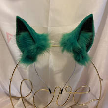 MMGG-Diadema de pelo verde para niña y mujer, accesorios de disfraz de bestia, para Cosplay, trabajo hecho a mano 2024 - compra barato