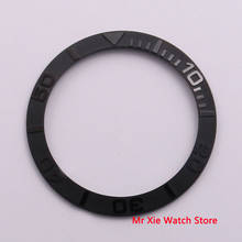 38mm ceramic bezel insert black with white marks fit 40mm watch case SUB Automatic watch men's watch 2024 - buy cheap