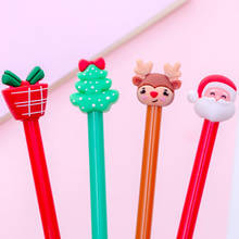 Ellen Brook 1 PCS Cute Christmas Theme Santa Claus Kawaii Stationery Material Office School Supplies Kids Gifts 0.5mm Gel Pens 2024 - buy cheap