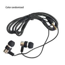 Braided Wired Earphones Subwoofer In-ear Earphones Noise Isolating Headset for Phones MP3 MP4 PC Game ONLENY 3.5mm Dynamic 2024 - buy cheap