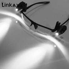 Mini farol de led com rotação em 360 graus, luz noturna embutida com clipe para uso em chapéu/tampa/óculos 2024 - compre barato