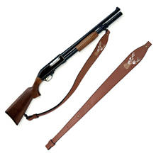 Tourbon Vintage Adjustable 67-94cm Genuine Leather Rifle Sling Belt Shotgun Shoulder Strap Brown Airsoft Hunting Gun Accessories 2024 - buy cheap