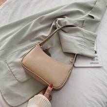 Retro Baguette Bags Fashion Leather Shoulder Bags For Women Designer Small Hand Bag Female Travel Phone Purse Subaxillary Bags 2024 - buy cheap