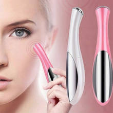 Mini Electric Vibration Eye Face Massager Anti-Ageing Wrinkle Dark Circle Removal Pen Rejuvenation Beauty Skin Care Tools 2024 - buy cheap