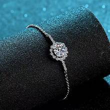 Moissanite D VVS  Women's Bracelet 925 pure silver diamond bracelet latest style hot sale promotion 2024 - buy cheap