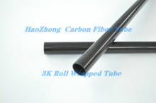 Rollo de fibra de carbono 3k para cuadricóptero, tubo/eje envuelto, 1-10 Uds., 8MM OD x 7MM ID x 1000MM 100% 2024 - compra barato