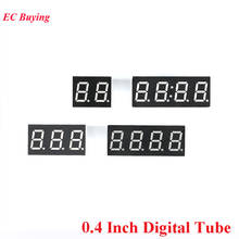 5Pcs 0.4 Inch Digital Tube 2Bit 3Bit 4Bit Display Common Anode Common Cathode Clock 0.4" 7 Segment Led Board Red Electronic Diy 2024 - buy cheap