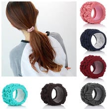 3PCS Scrunchie Elastic Hair Bands Women Girls Mix Colors Ponytail Holder Hair Rope Rubber Band Headband Hair Accessories 2024 - buy cheap