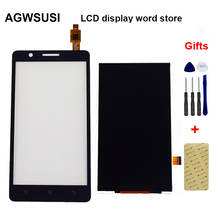 For Lenovo A536 A358 LCD Display Monitor panel Screen Module + Touch Screen Digitizer Sensor Panel Glass 2024 - buy cheap