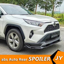 For TOYOTA Rav4 Body kit spoiler 2020-2021 Rav4 ABS Rear lip rear spoiler front Bumper Diffuser Bumpers Protector 2024 - buy cheap