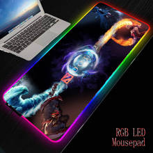 MRGBEST  Computer Gaming Mouse Pad Gamer Mause Pad Large Mouse Mat RGB Mouse Pad XXL Backlit Mat Desk with Backlight for DOTA 2024 - buy cheap