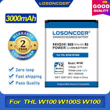 LOSONCOER-Batería Para THL W100, Original, 100%, 3000mAh, W100S, W100 2024 - compra barato