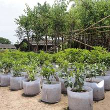 Vaso de tecido redondo, pote de plantas, recipiente de raiz, cultivo, vaso de plantio, bolsa jardinaria seмена 2024 - compre barato