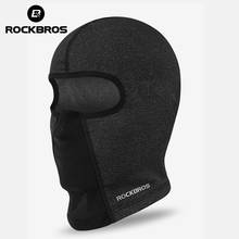 ROCKBROS зимний велосипедный головной убор для велоспорта дышащая шапка защита от пота велосипедная бандана спортивный шарф маска для лица оборудование 2024 - купить недорого