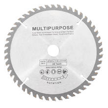 165mm 48 Teeth Circular Saw Blade Tungsten Steel Saw Blade for Woodworking Cutting Durable 2024 - buy cheap