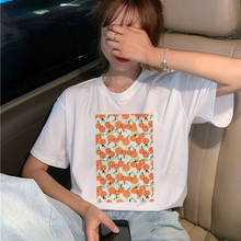 Women T-shirt 2021 Fashion Retro Tops Casual T shirt Fruit Print Tshirt Summer O-neck short sleeve Tshirt Harajuku t-shirt femme 2024 - buy cheap