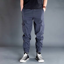 Spring Cargo Pants Men Joggers Multi Pockets Loose Sport Long Trousers Men Casual Streetwear Sweatpants Pencil Pants Clothing 2024 - buy cheap