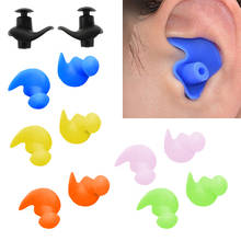 Silicone Swim Earplugs - Comfortable & Waterproof Ear Plugs for Swimming Showering Boating Spring with Carrying Case 2024 - buy cheap