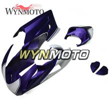 Racing Полный обтекатели для Kawasaki ZX-14R ZX14R ZZ-R1400 2006 2007 2008 2009 2010 2011 мотоциклетный глянцевый фиолетовый белый 2024 - купить недорого