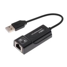 Адаптер LAN Ethernet USB 2,0, сетевая карта RJ45 Lan для Win7/Win8/Win10 Macbook Xiaomi Mi, ПК, ноутбука, Ethernet USB 2024 - купить недорого