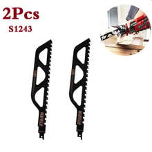 2 Pcs Saw Blade Reciprocating S1243 305mm Cutter Parts For Concrete Cement Board Cutting Tool Accessories 2024 - buy cheap