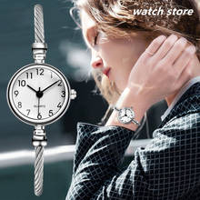 Женские роскошные брендовые модные серебряные женские часы, повседневные кварцевые часы с браслетом из нержавеющей стали, аналоговые наручные часы 2022 - купить недорого