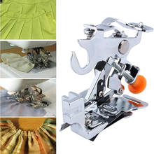 Máquina de coser para el hogar, prensatelas de pie, vástago bajo, accesorio plisado, prensatelas, accesorios para máquinas de coser, herramientas 2023 - compra barato